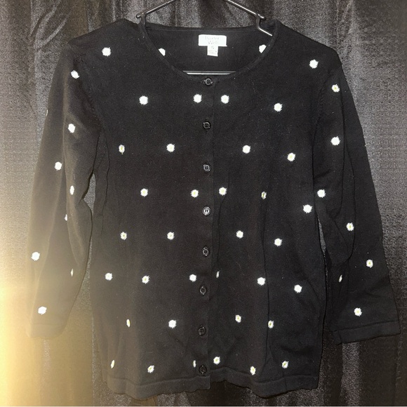 Baxter & Wells Cardigan with Daisy Detail size S - Picture 5 of 5